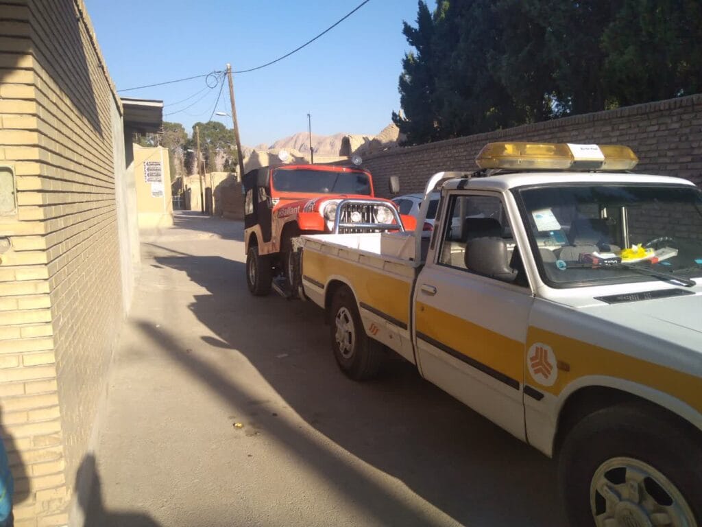 امداد خودرو و یدک کش زرند 74 یدک کش زرند