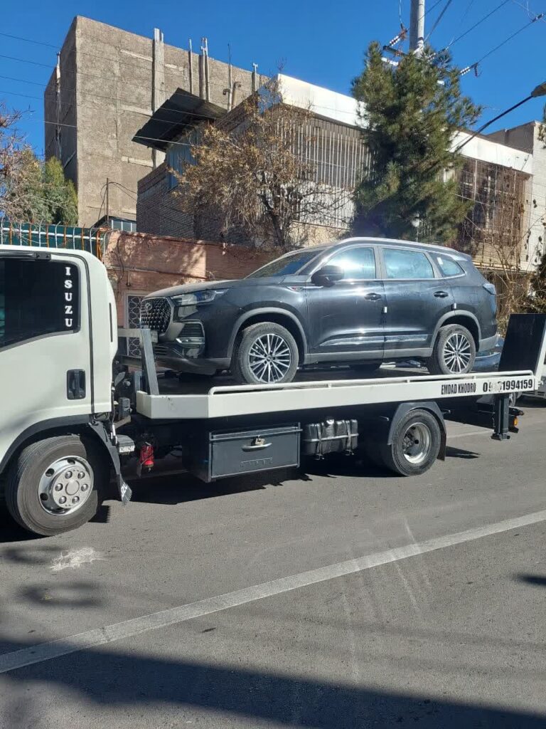 امداد خودرو و خودروبر ماهان 77 کفی خودروبر ماهان