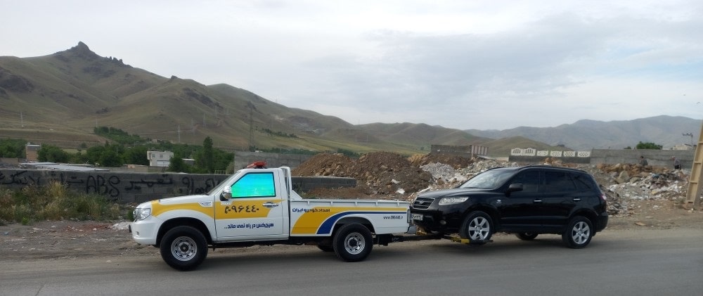 امداد خودرو سنندج به ساوه 2 یدک کش و امداد خودرو ساوه